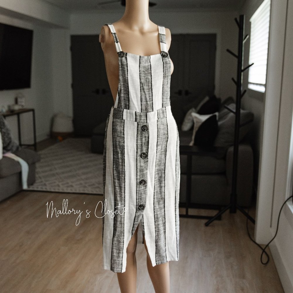 Urban Romantics Striped Jumper Dress